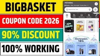 Bigbasket Coupon Code Today | Bigbasket Coupon Code 2026 | How To Apply Coupon Code Bigbasket  screenshot 3