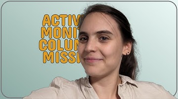 Apple: Activity Monitor columns missing