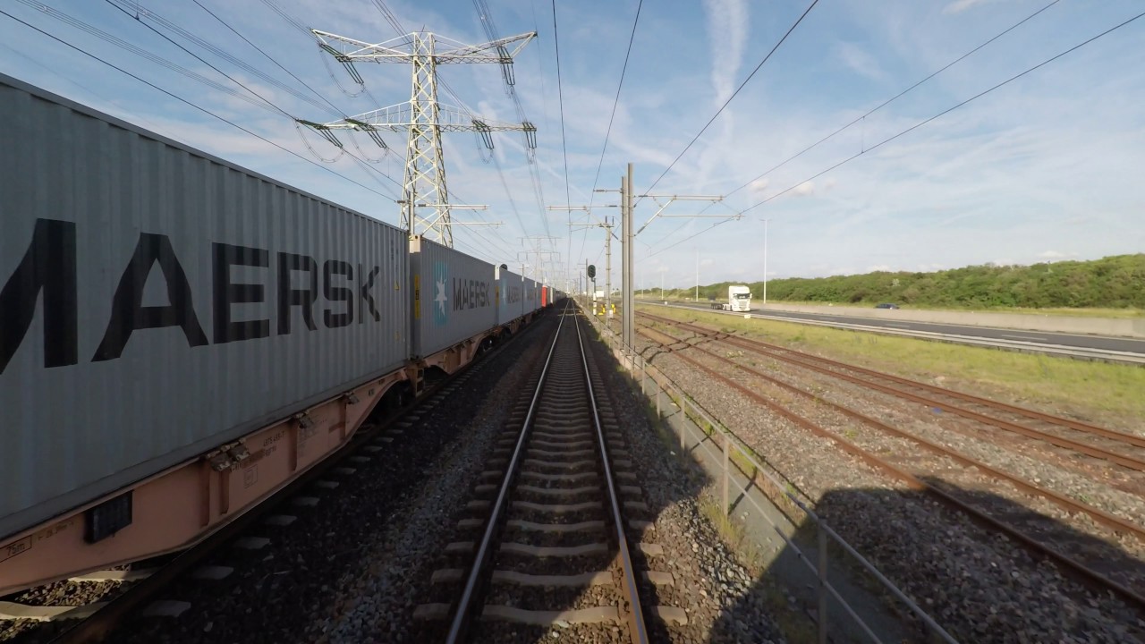 Cabinerit, Führerstandmitfahrt: Maasvlakte Oost - Valburg CUP