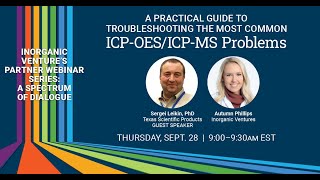 A Practical Guide to Troubleshooting the Most Common ICP-OES/ICP-MS Problems