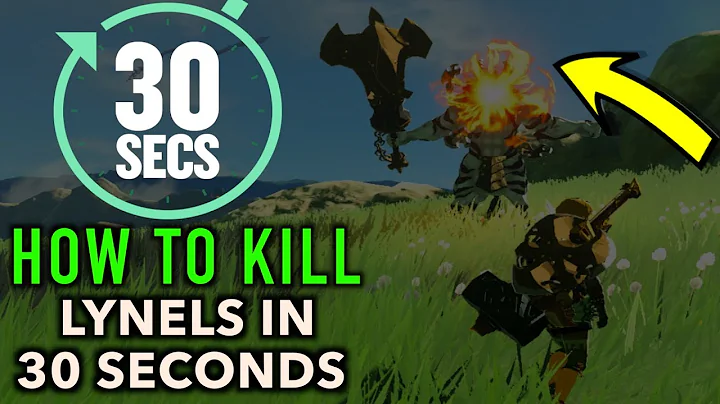 How to Beat a Lynel in 30 Seconds or Less in Zelda...