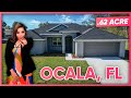 New home for sale in ocala fl on large lot  4 bedrooms 3 baths  low hoa  no carpets