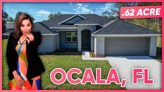 New Home for Sale in Ocala, FL on LARGE LOT! | 4 Bedrooms 3 Baths | LOW HOA | NO carpets!