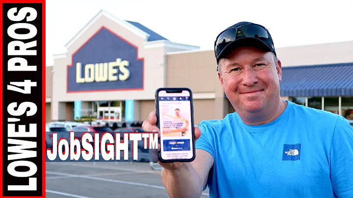 LOWE'S 4 PROS NEW JOBSITE TOOL // POWERED BY STREE...