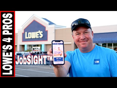 LOWE'S 4 PROS NEW JOBSITE™ TOOL // POWERED BY STREEM - VIRTUAL SERVICE CALL - MUST SEE!