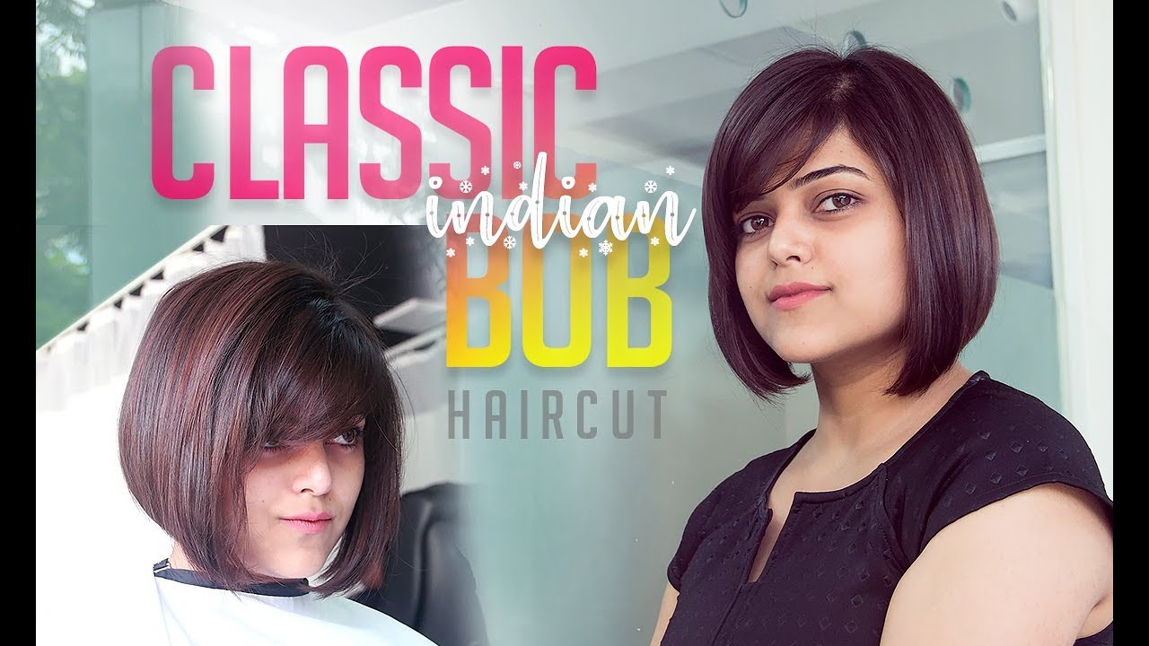 Classic Indian Bob Haircut  NYNY Unisex Salon  YouTube