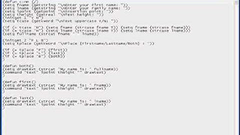 Free AutoCAD Tutorial - How to create AutoLisp with Dialog Box 1/8 - AutoCAD All Version