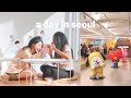 Visiting BTS places around Seoul 🇰🇷 Cafes, BT21 line friends store + filming locations!