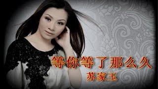 Video thumbnail of "[Instru. cover] 等你等了那么久 Deng ni deng liao na me jiu - 苏家玉 Su Jia yu Cover by Akatomie"