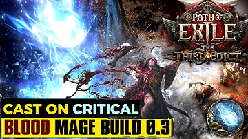 WARNING: NOT CHEAP Build! Elemental Infusion Frost Darts / Comet Blood Mage POE2 0.3 Life Stacker
