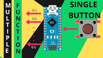 Single Switch Multiple Function - Arduino -Demo