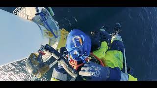 Day in the life of a Rope Access Wind Turbine Blade Technician