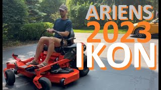 Ariens IKON 2023 Zero Turn Review