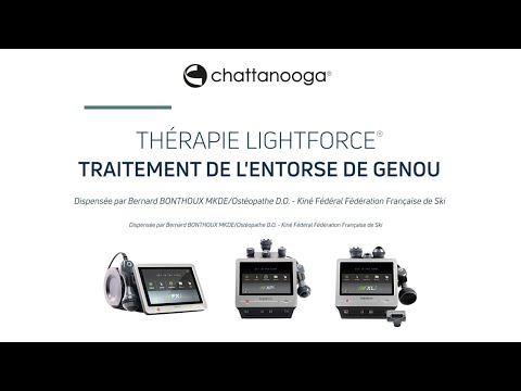 Formation - Traitement de l'entorse de genou avec la Thérapie LightForce® Chattanooga®