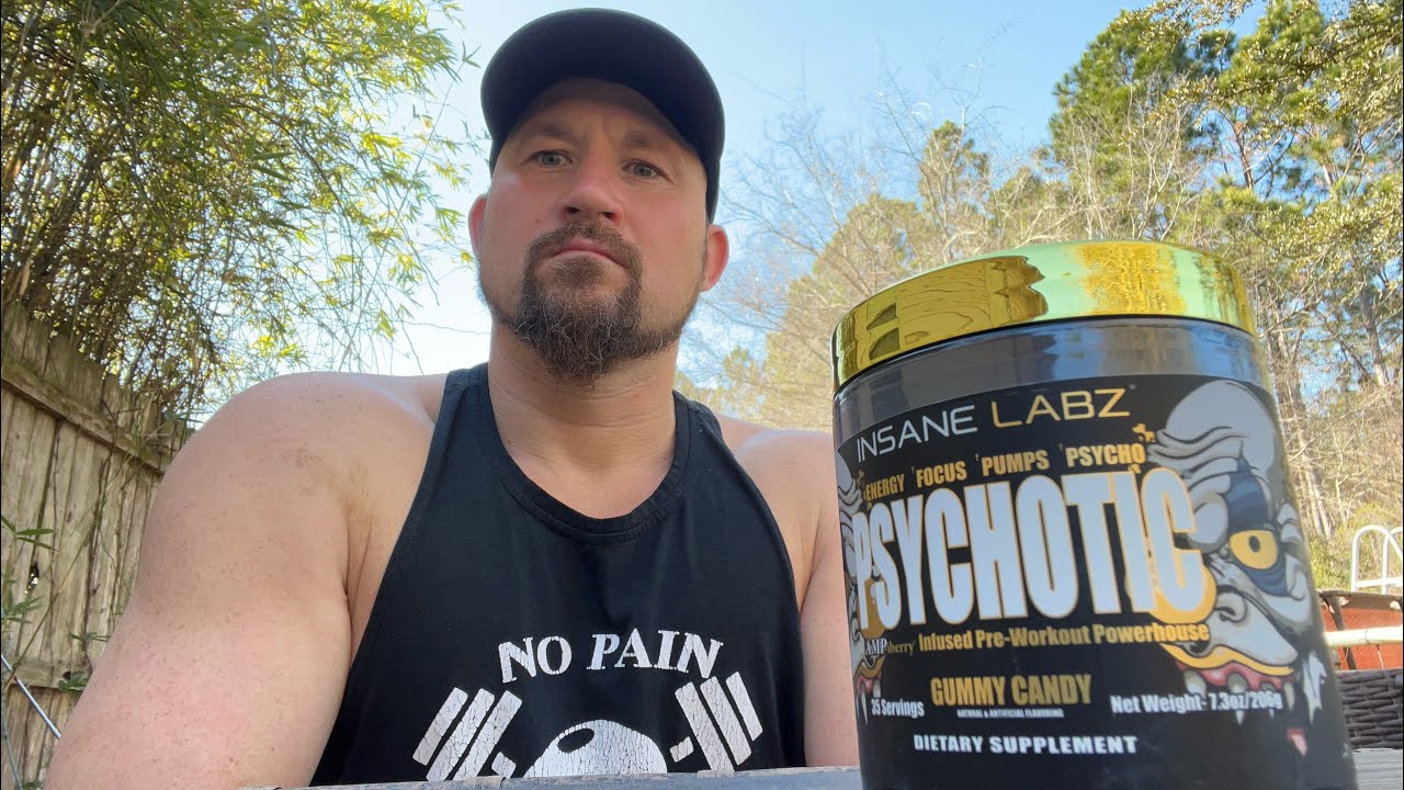 Insane Labz Psychotic gold review. Hardcore pre workout 