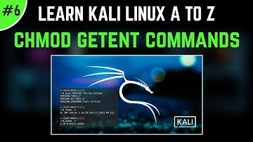 Kali Linux- CHMOD & GETENT Basics Commands For Beginners | By Noob Hackers