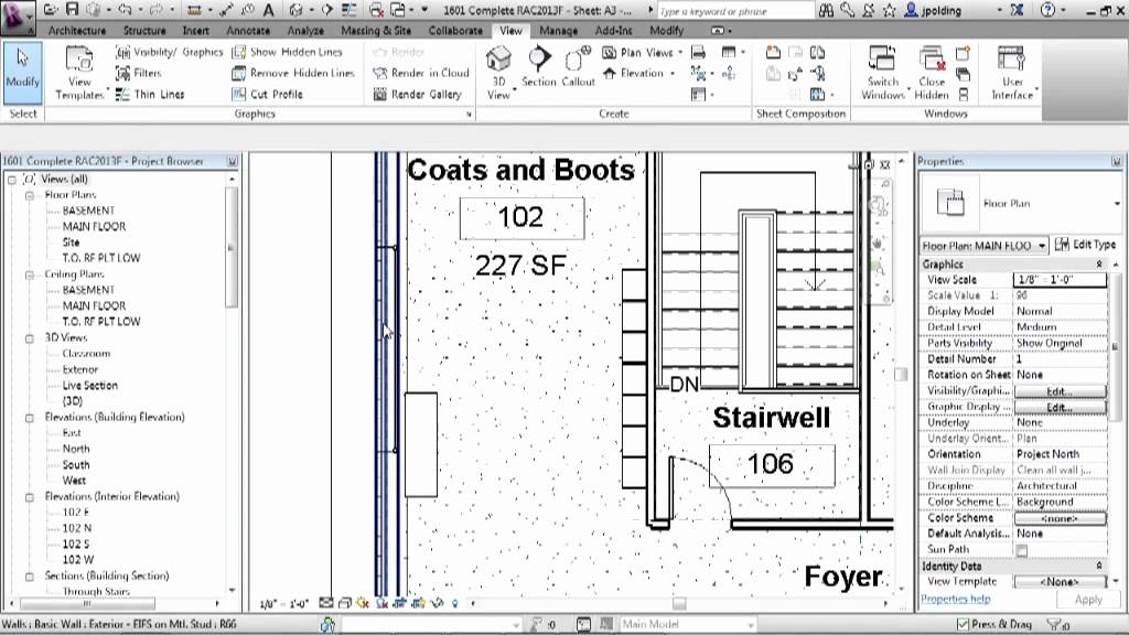 Revit Architecture 2018 Tutorial Hiding And Revealing Elements You Revit Architecture 2018 Tutorial, How To Create A Basement Level In Revit