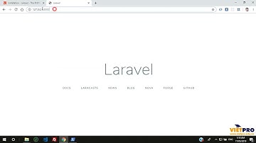 LARAVEL 01:  Create Project