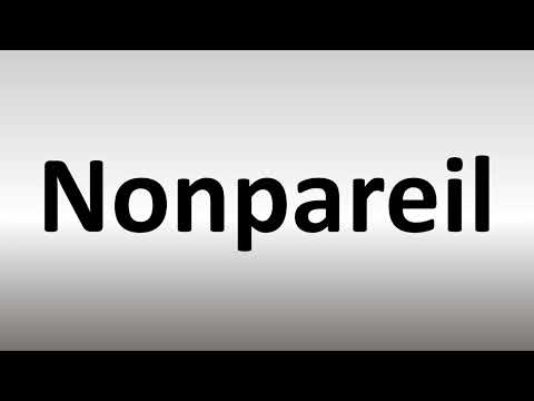 Vidéo: Est-ce que nonpareil est un ou deux mots ?