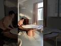 Dining table extendable with lazy susan #extendingdiningtable #table #diningtable #diningroom
