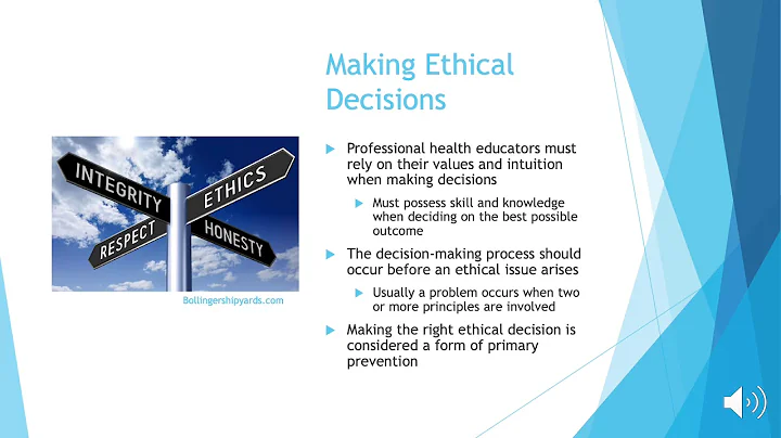 5 Basic Ethical Principles and Steps to Ethical Decision Making