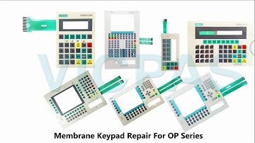 Membrane Keypad Switch for Siemens OP3 OP5 OP15 Replace With Touch Screen，Lcd Display Repair
