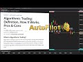 AutoPilot  - Friday Morning Trades Reviewed