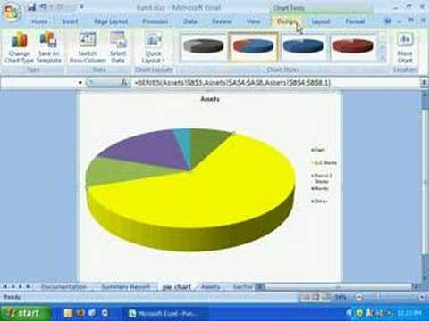How To Create A Pie Chart In Excel Youtube