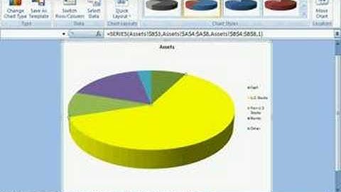 Excel 2007 Pie Chart