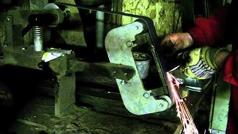 Forging a Primitive Punched Eye Tomahawk