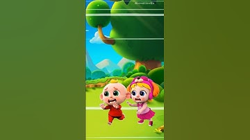 Run! The zombie is chasing us! 😱🧟‍♀️