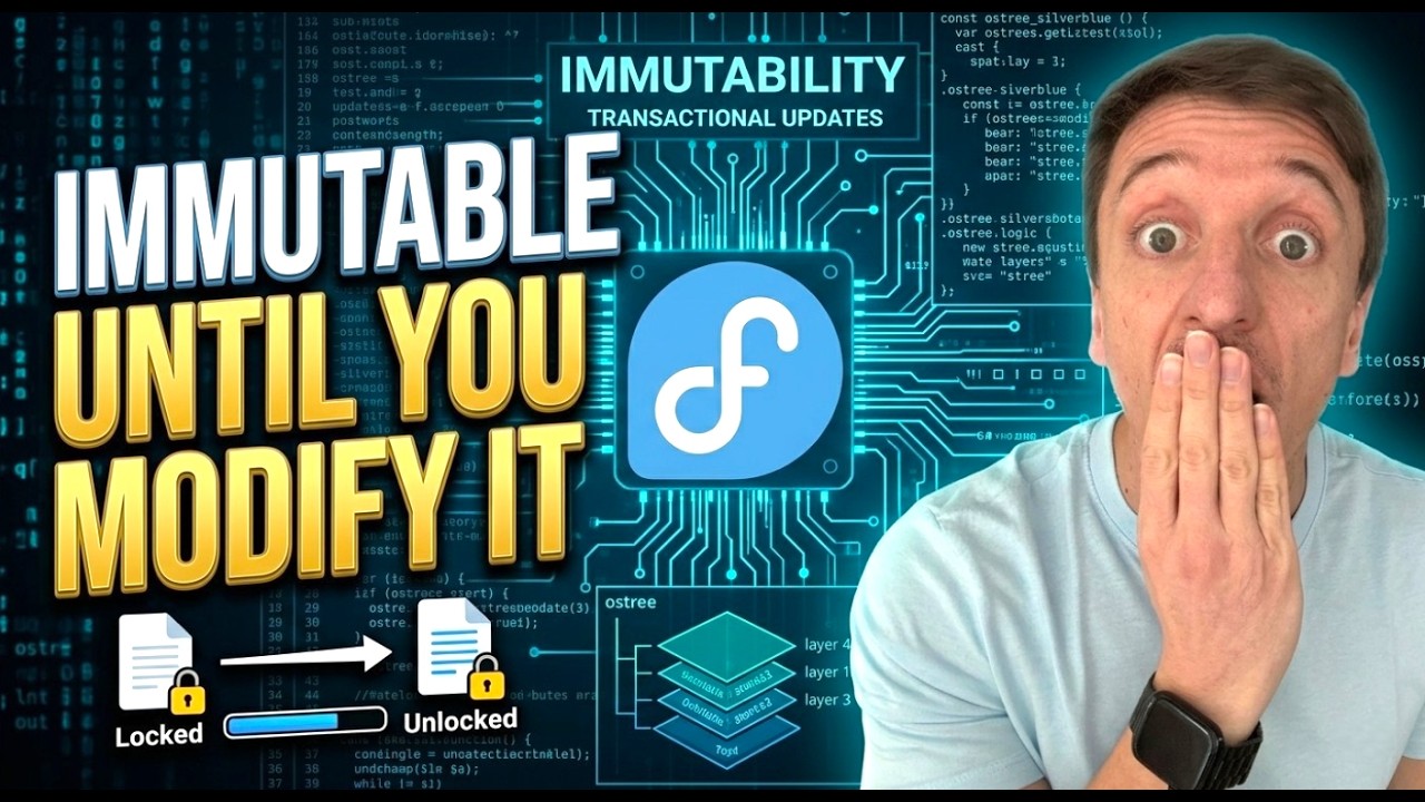 Fedora Silverblue Review: Immutable Until You Need to Modify It - YouTube