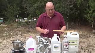 Varroa Mite fogging treatment, new formula, better coverage, kill and control varroa