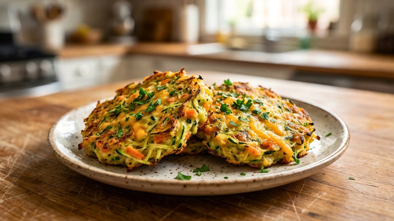 These zucchini patties are tastier than meat! So easy and everyone loves them