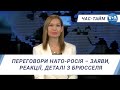 Час-Тайм. Переговори НАТО-Росія – заяви, реакції, деталі з Брюсселя