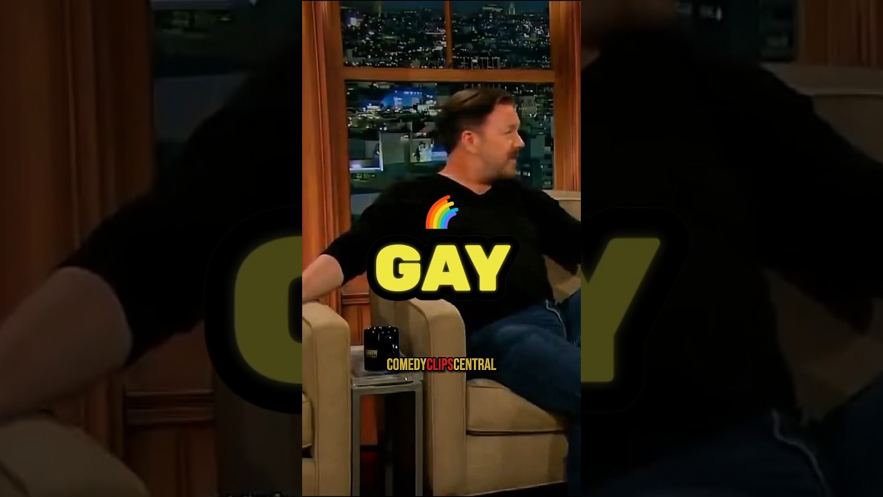 🏳️‍🌈 Гей, робот, скелет?!? 😂💀😂 | The Late Late Show с Крейгом Фергюсоном и Рики Джервейсом