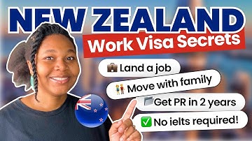 How to Move/Migrate to New Zealand in 2025 with a Job, Family, Get PR | NEW ZEALAND Work Visa 🇳🇿