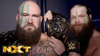 After thrashing two teams in back-to-back matches, nxt tag team
champions hanson & rowe left no doubt that they're ready for the
challenge of ricochet alei...