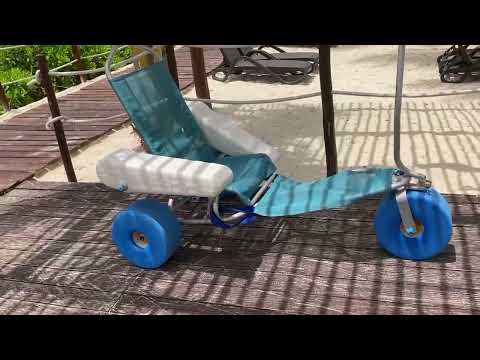 Sandos Playacar Beach Wheel Chair And Handicap Access