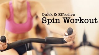 Quick Spin Workout (FAST, FURIOUS AND EFFECTIVE!!)