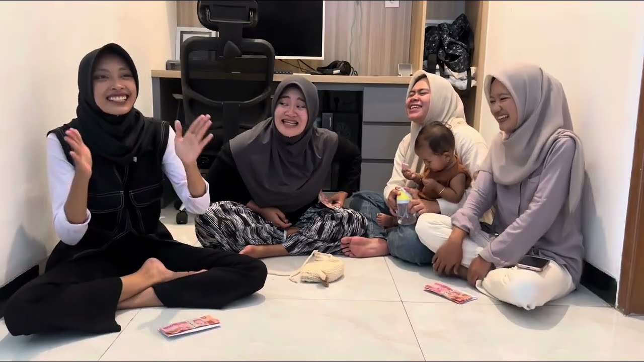 GAJIAN PERTAMA LINDA & ARISKA - Tambah pinter & semangat yo nduk 🤗🥰🥳