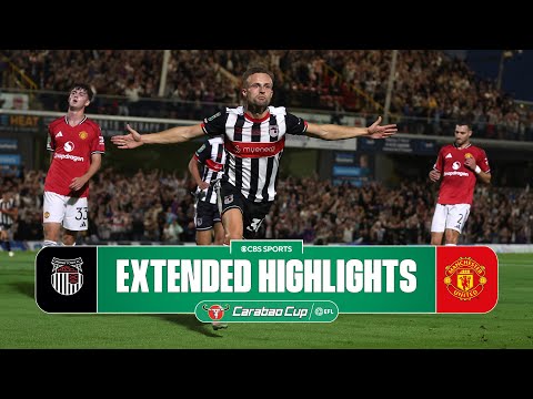 Grimsby Town vs. Manchester United: Extended Highlights | Carabao Cup Second Round | CBS Sports