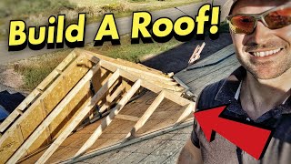 How To Build A Small Roof - Valley Roof Framing