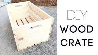 How to Build a Wood Crate How to Build a Wood Crate
