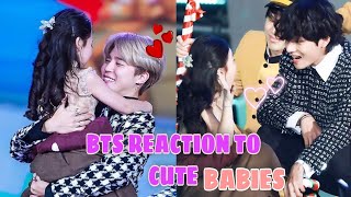 Bts Reaction To Cute Babies 