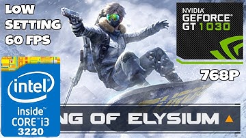 Ring of Elysium [PC] - I3 3220 + GT 1030