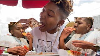 HILARIOUS KARLI RED & NEYO RESTAURANT REVIEW + CIRQUE SEAFOOD REVIEW