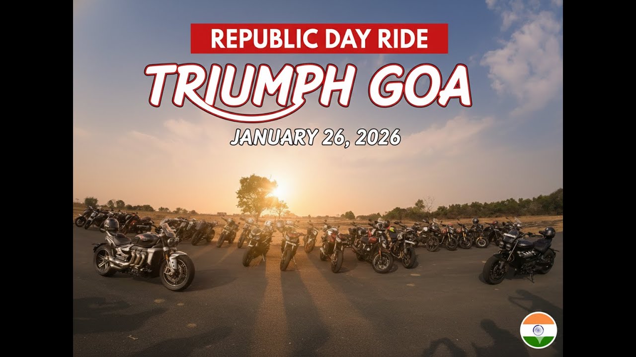 Republic Day Ride with Triumph