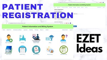Patient Registration - Patient Information and Billing System - JAVA/JEE