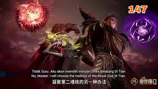 HUO YUHAO CHOOSES THE BEAST GOD CULTIVATION METHOD IN TIAN-SOUL LAND 2 EPISODE 147 INDO ENGLISH SUB